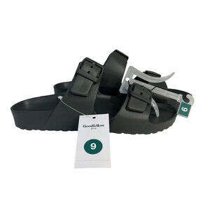 Goodfellow Sandals Mens Size 9 Gray New Adjustable Buckles
